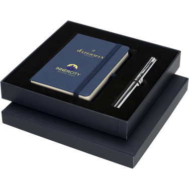 Logo trade corporate gifts picture of: Waterman gift box with A6 notebook